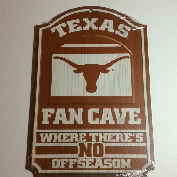 Wincraft Other - 2013 Wincraft Texas Longhorns fan cave wood sign